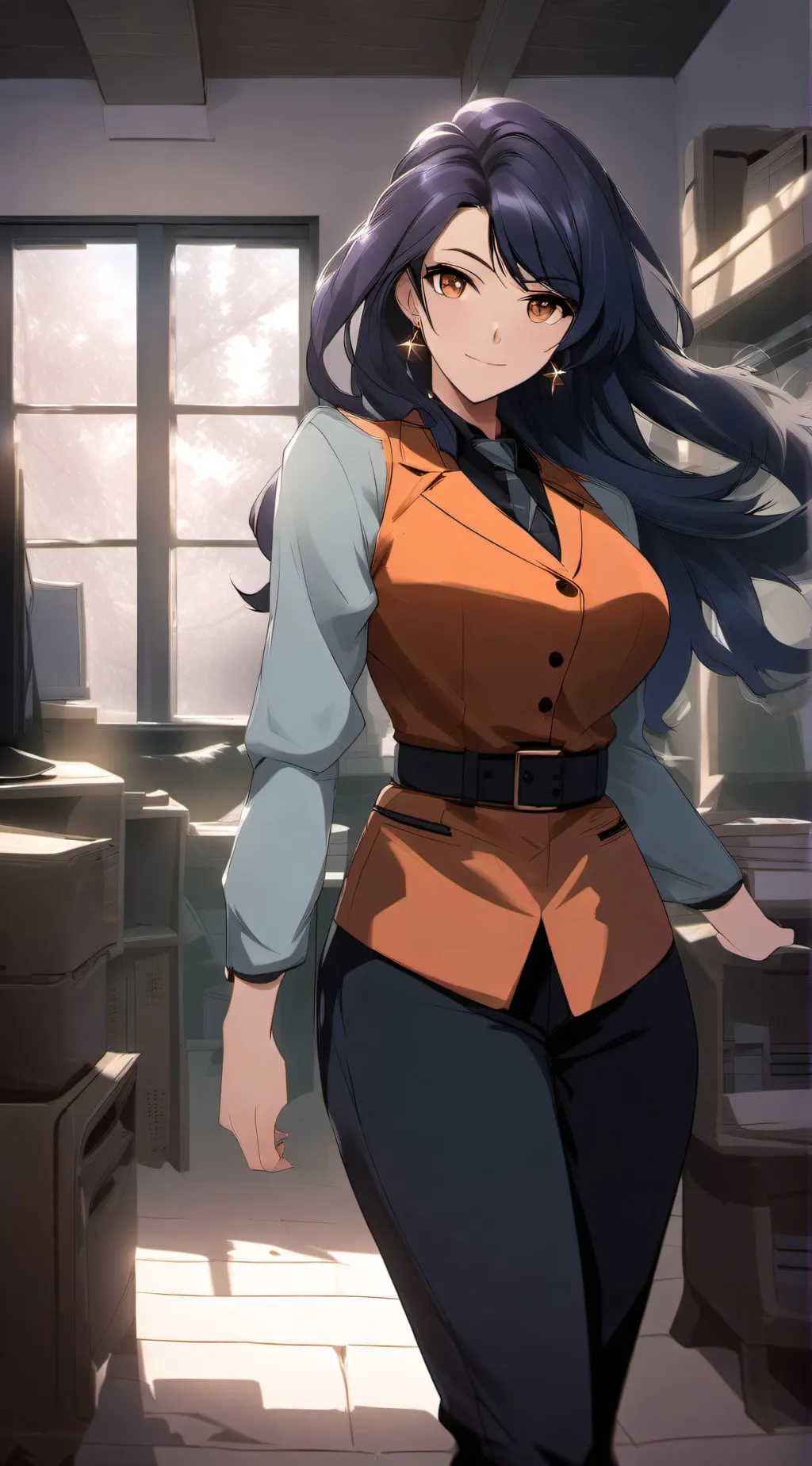 ai character: Stuck background