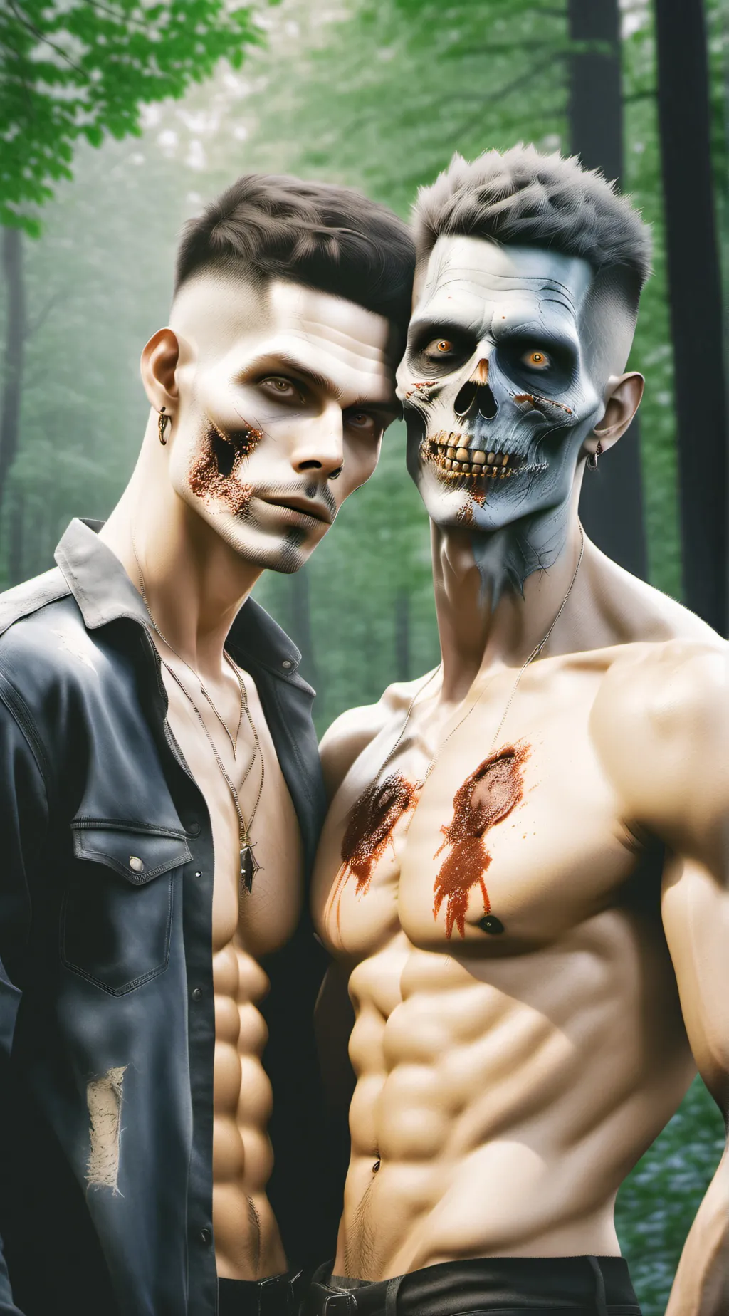 ai character: Zombie Boyfriends background