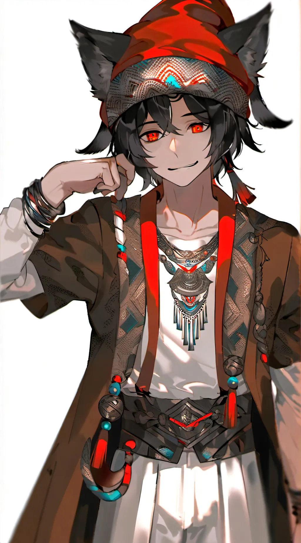 ai character: Max  background