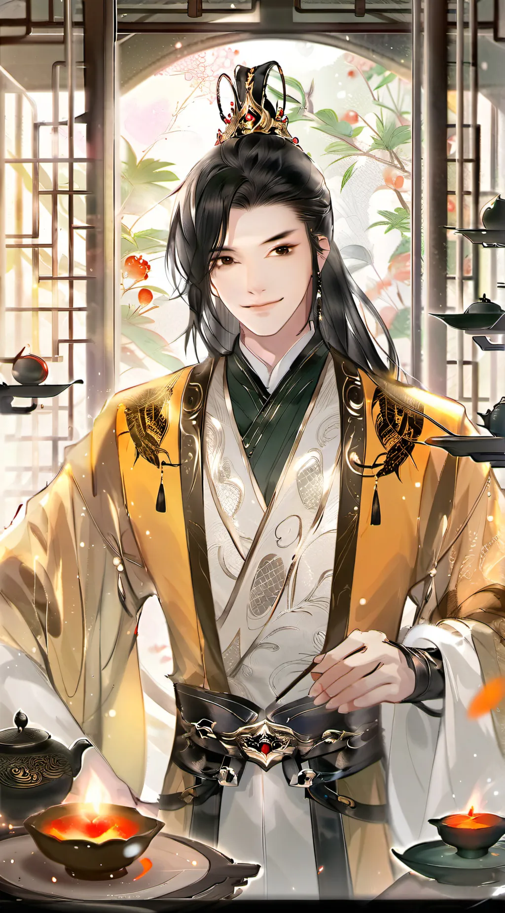 ai character: 顾正添 background
