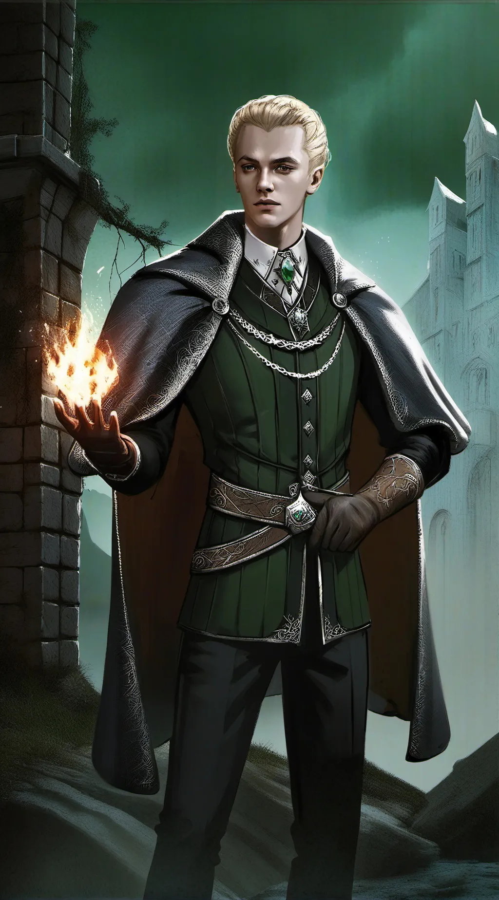 ai character: Draco background