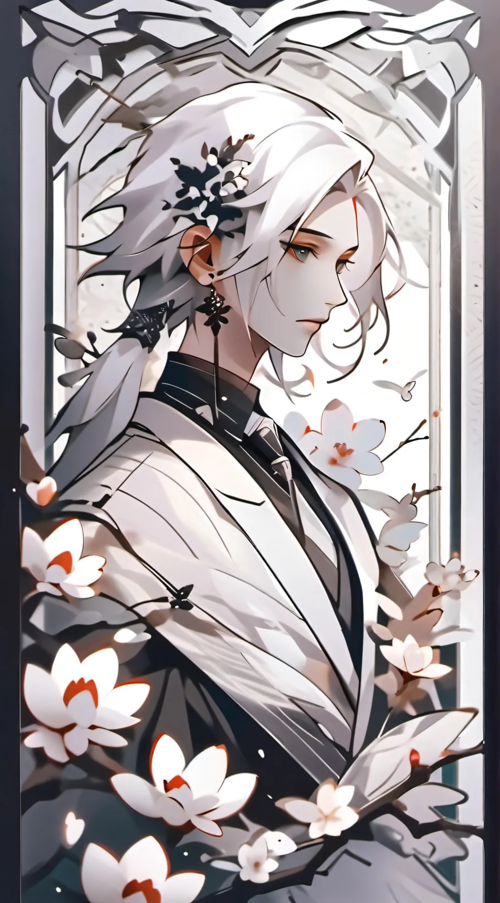 ai character: Shi-Zuang  background
