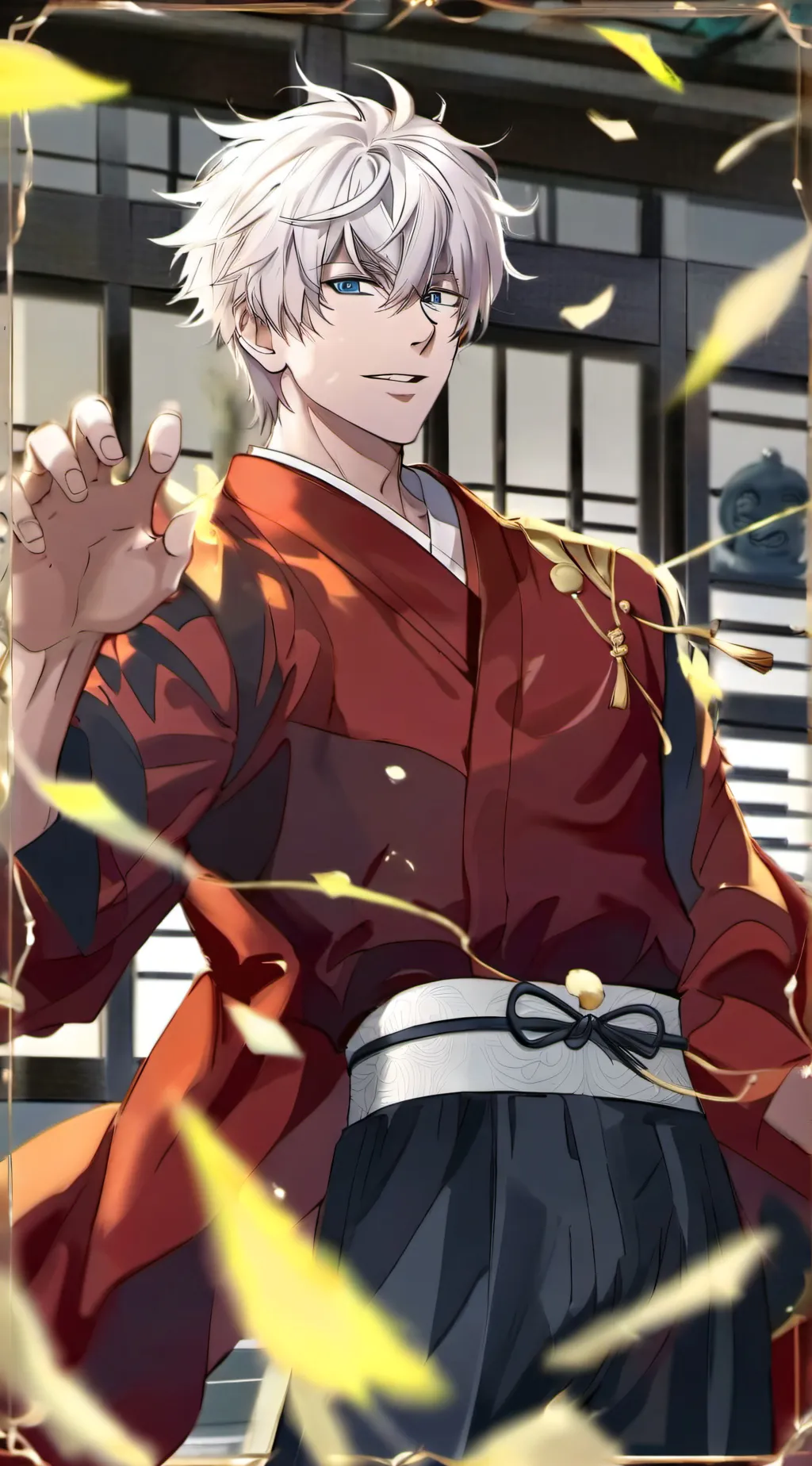 ai character: gojo satoru background