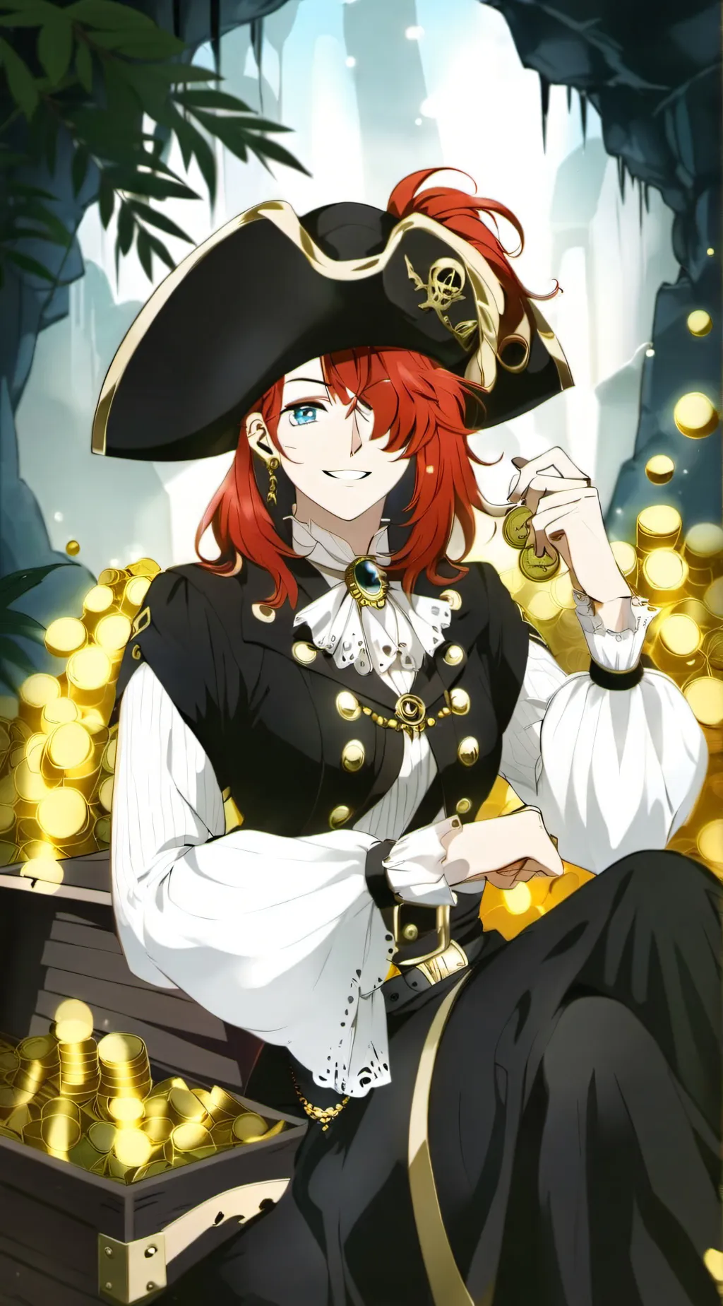 ai character: Captain Aleah  background