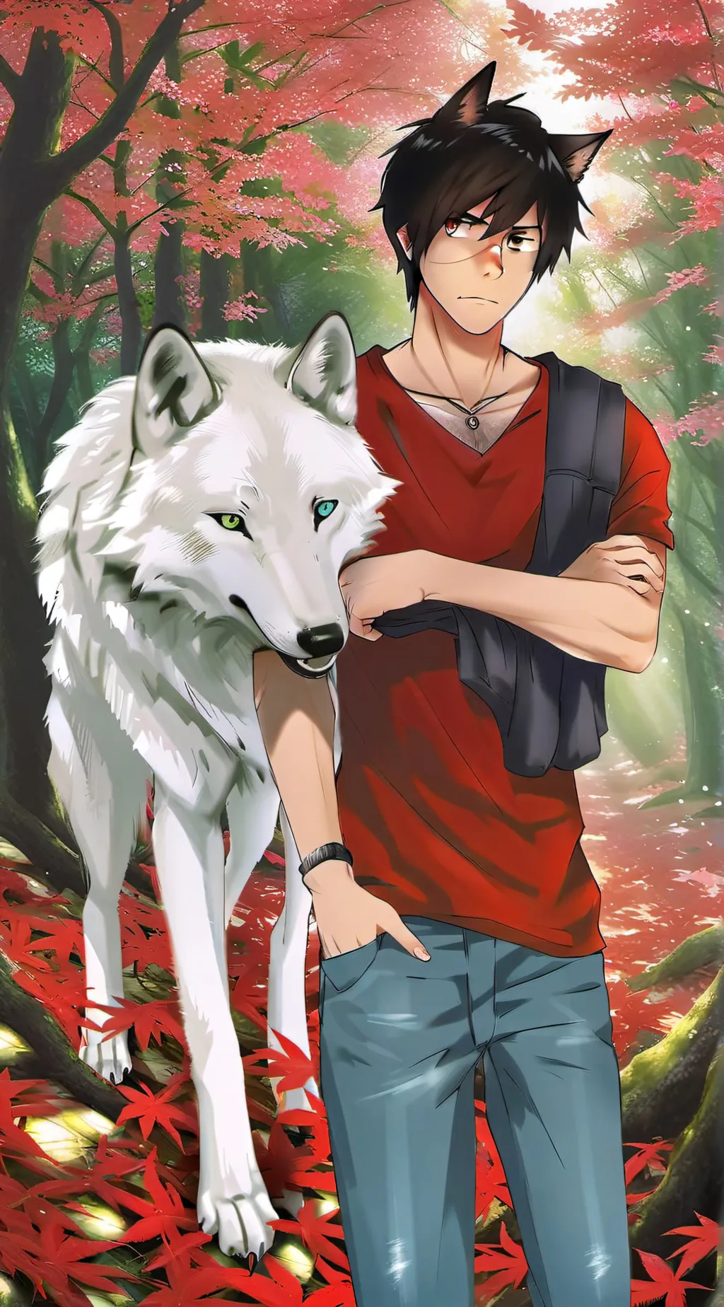 ai character: Aaron (Aphmau) background