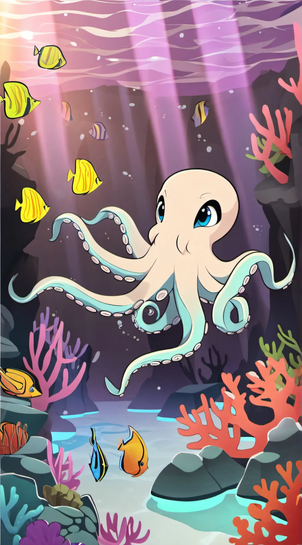 ai character: friends    background