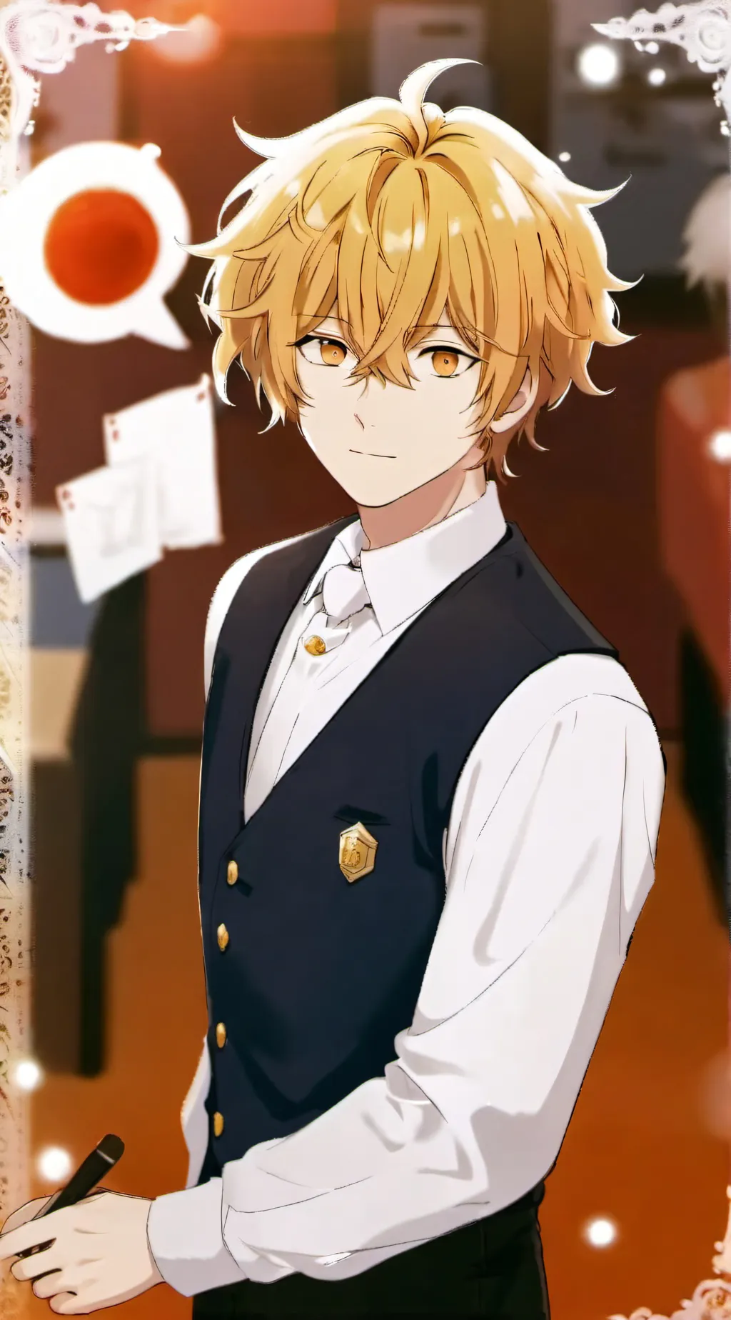 ai character: MHA Love background