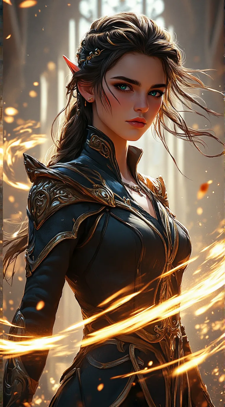 ai character: Crystal  background