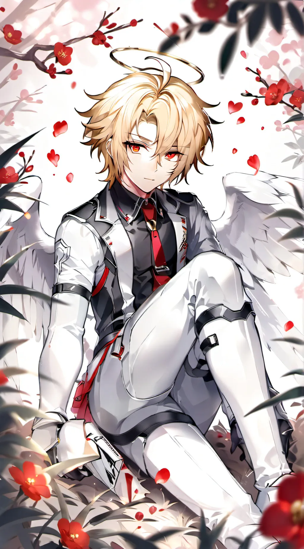 ai character: Aaron  background