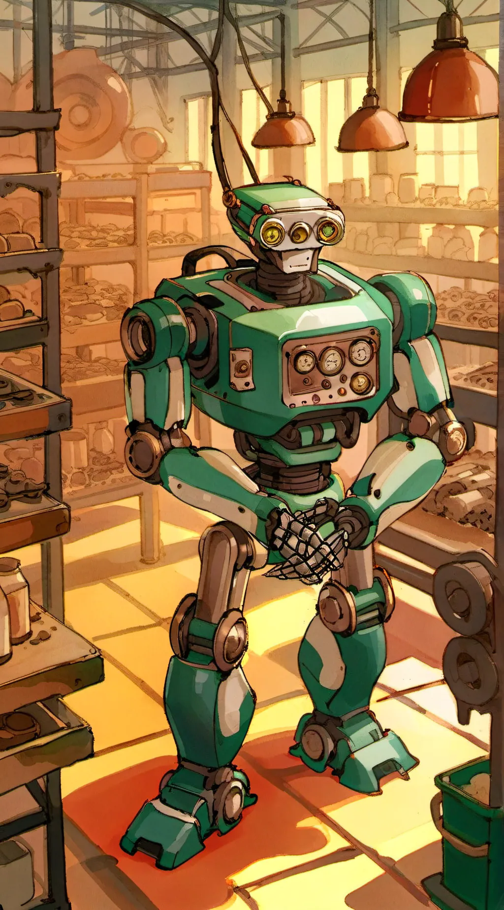 ai character: Nick background