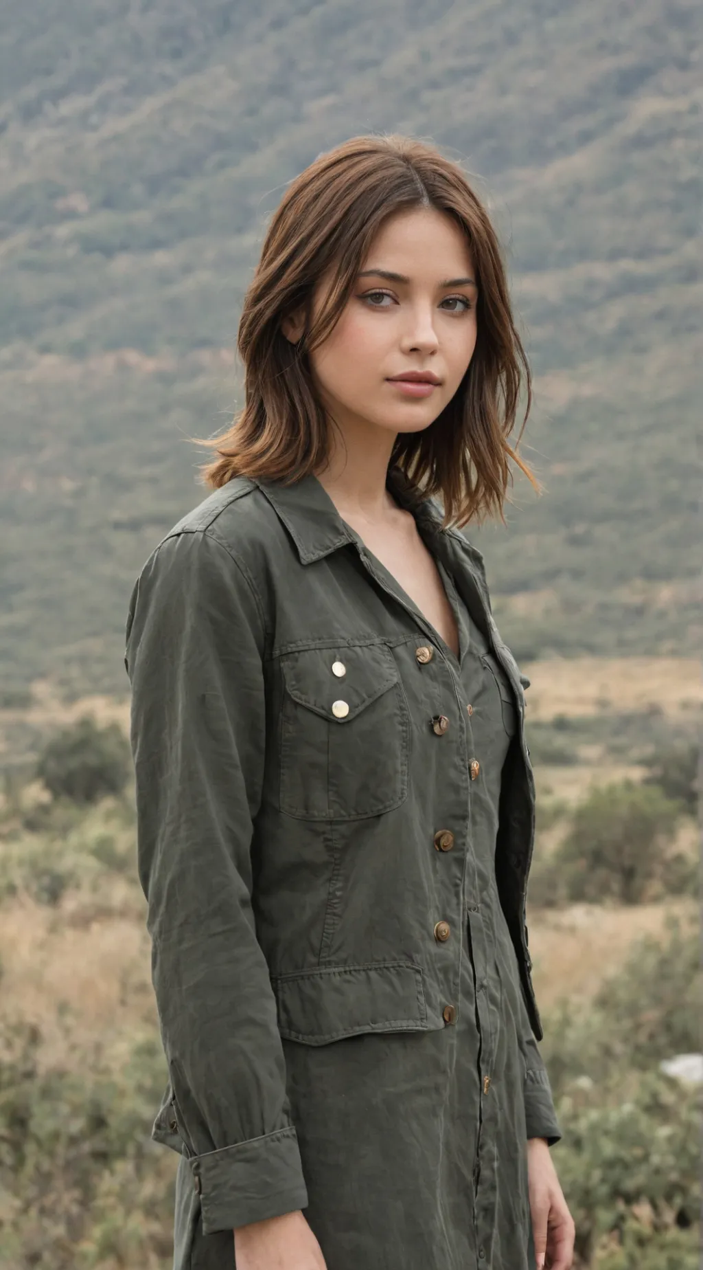 ai character: Rose background