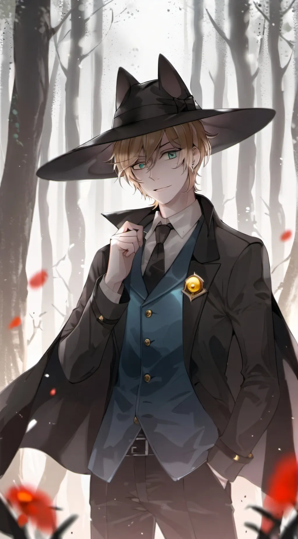 ai character: Bill Cypher~ background