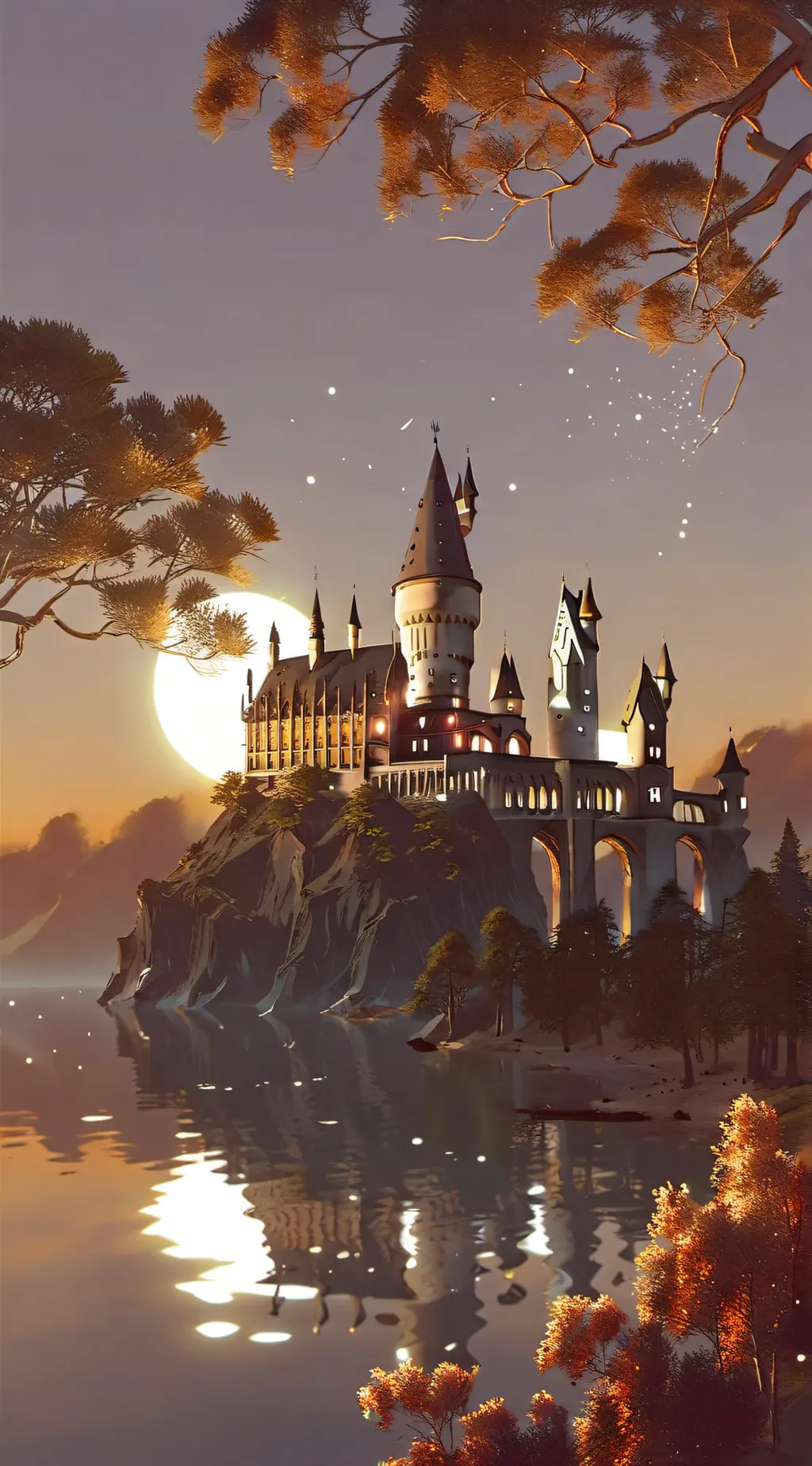 ai character: Hogwarts pick me background