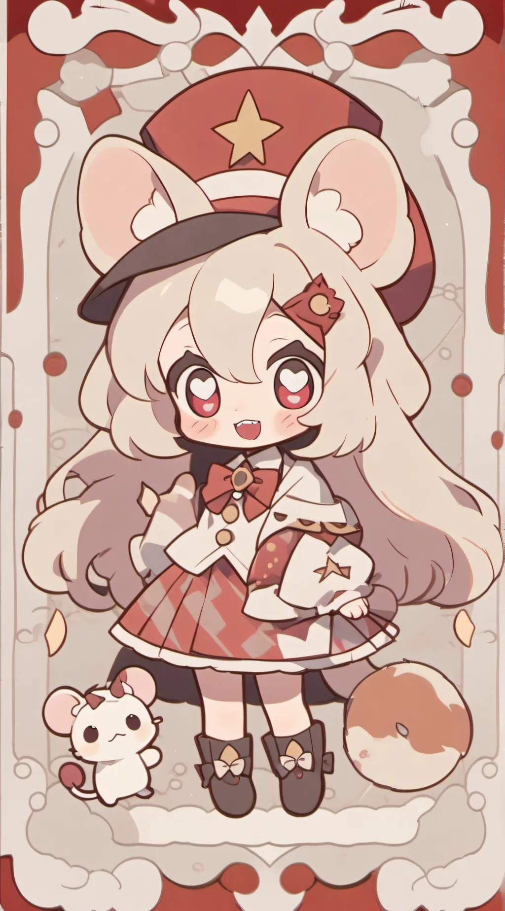 ai character: HH fallen angel background