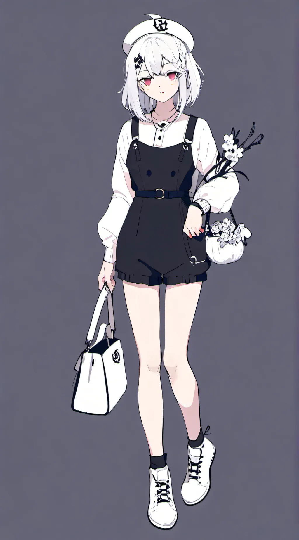 ai character: uppermoons  background