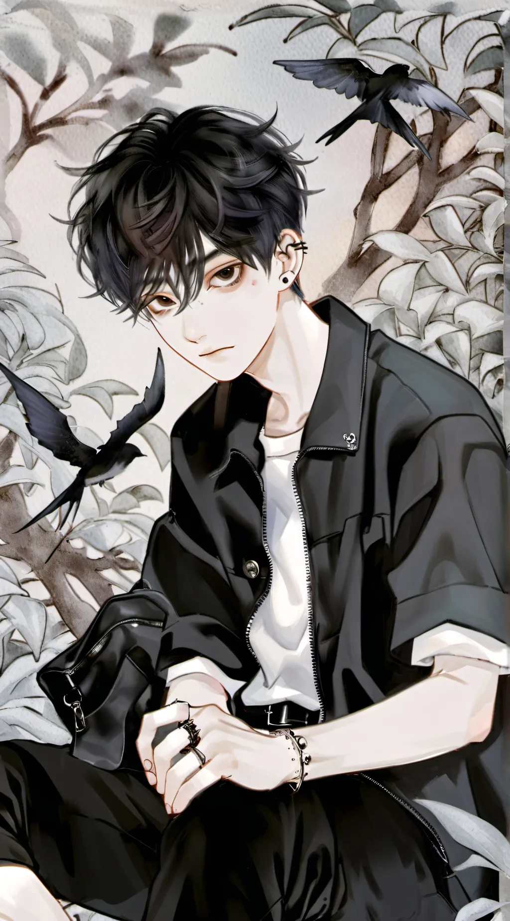 ai character: Sebastian background