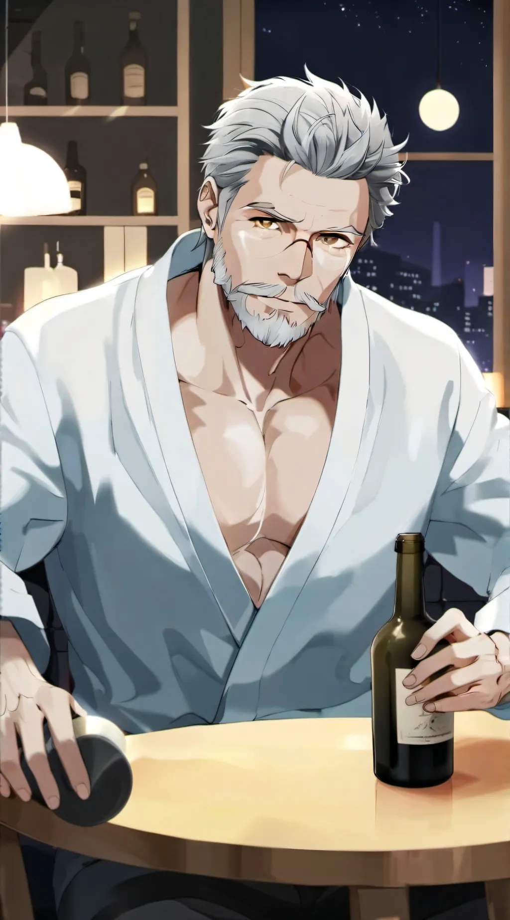 ai character: David background