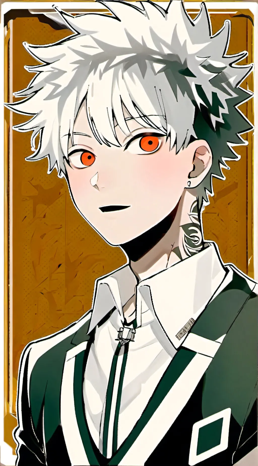 ai character: bakugo background