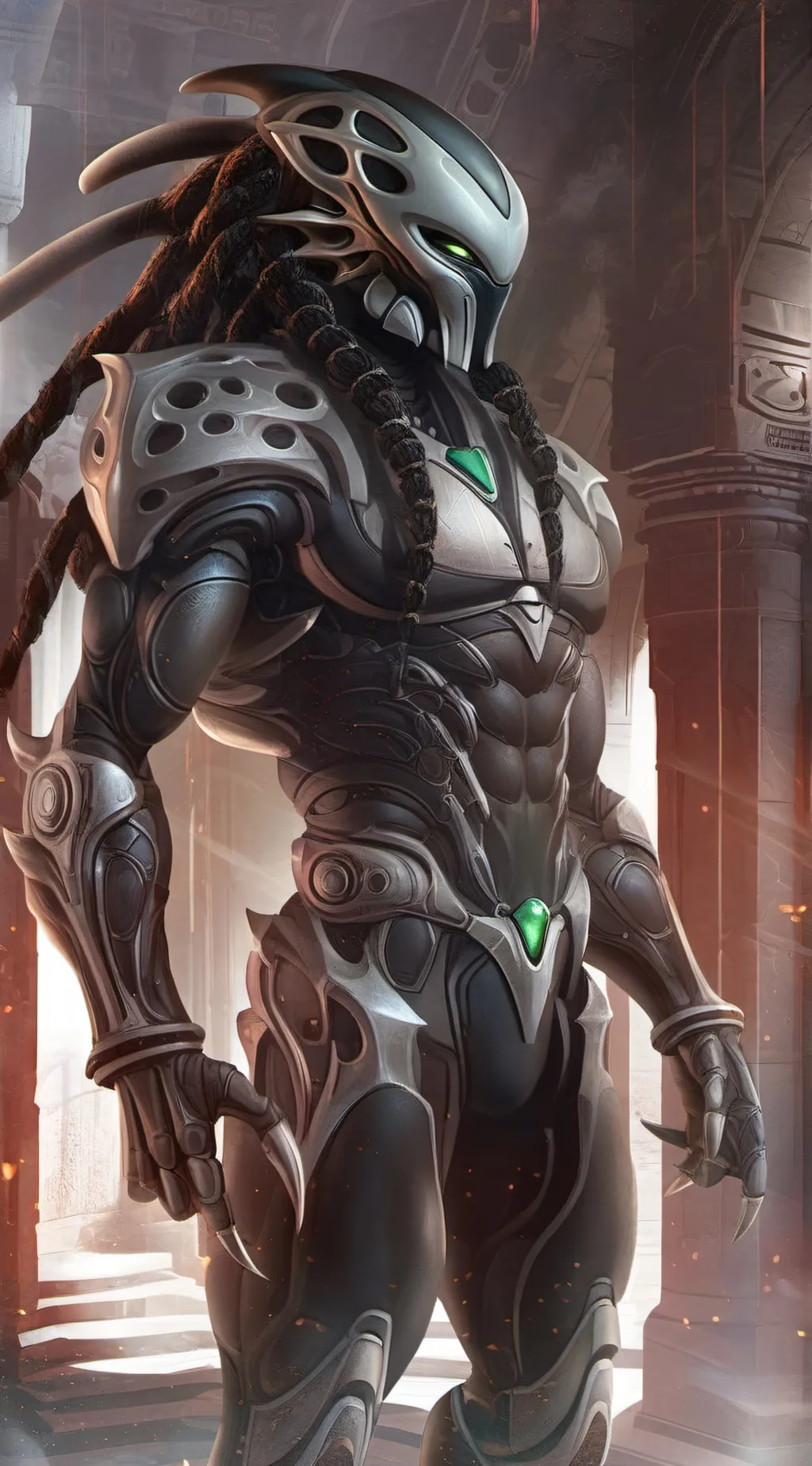 ai character: Haye background