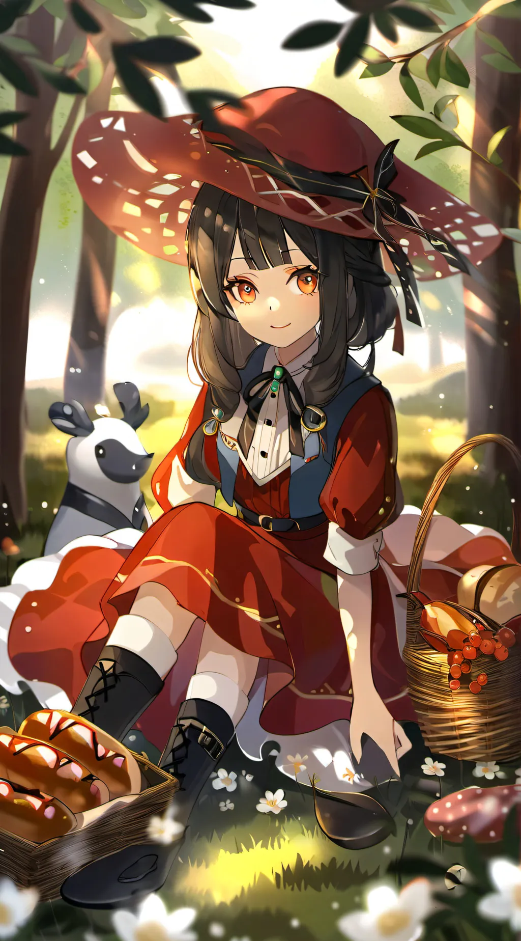 ai character: HH Pick me Girl background