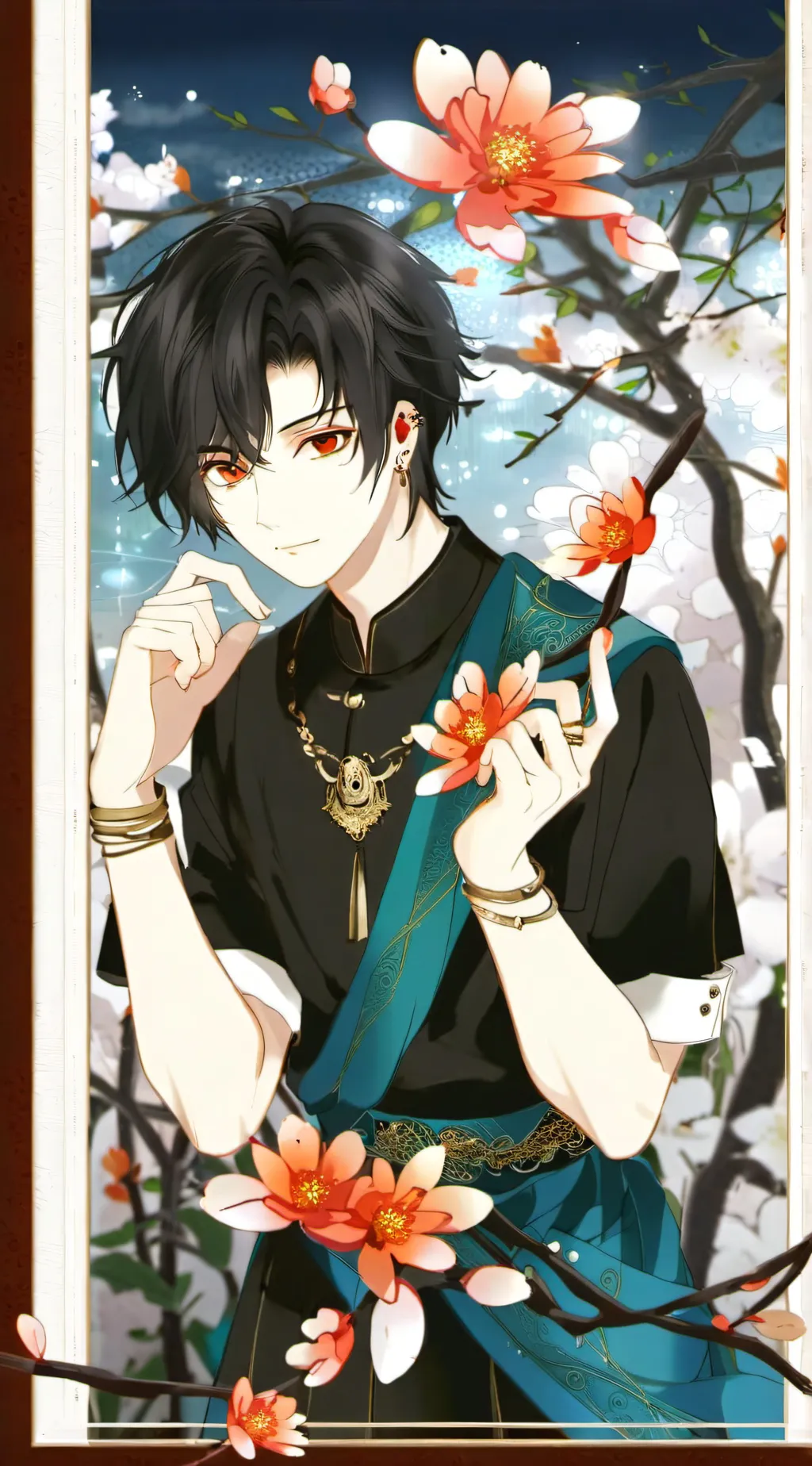 ai character: colle background