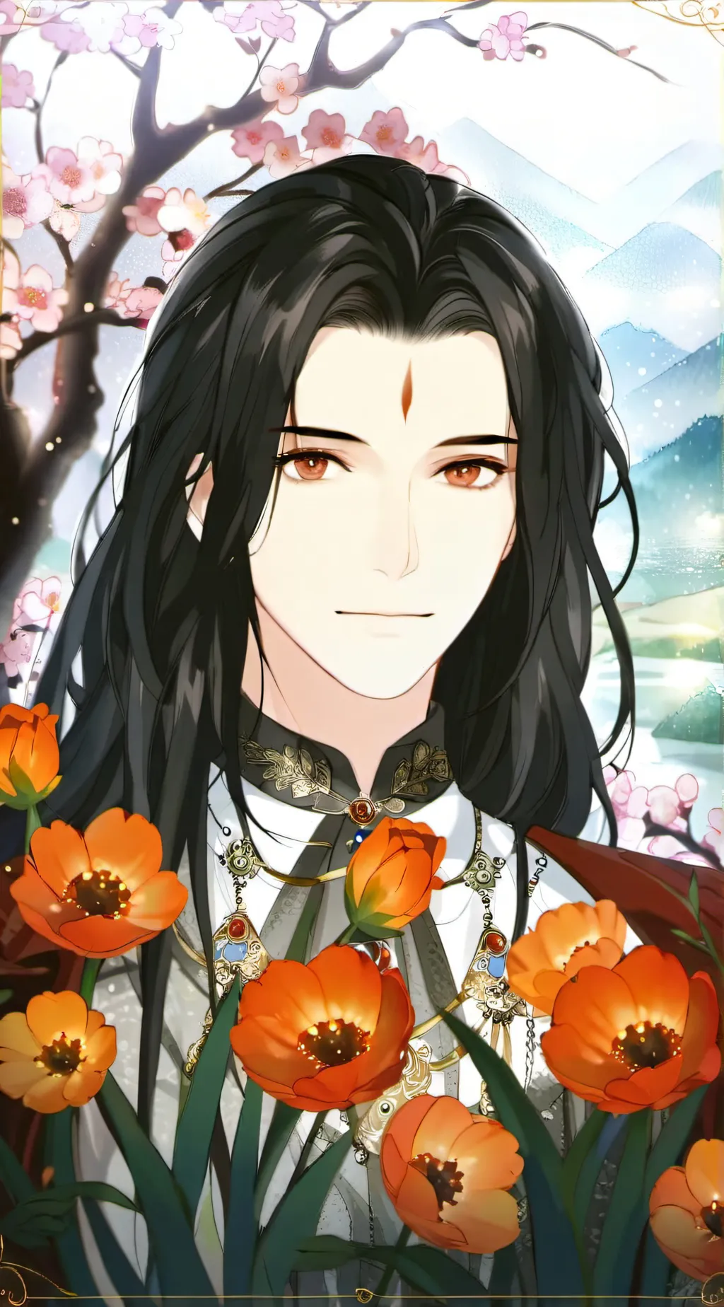 ai character: DANDYS WORLD BEFOR background