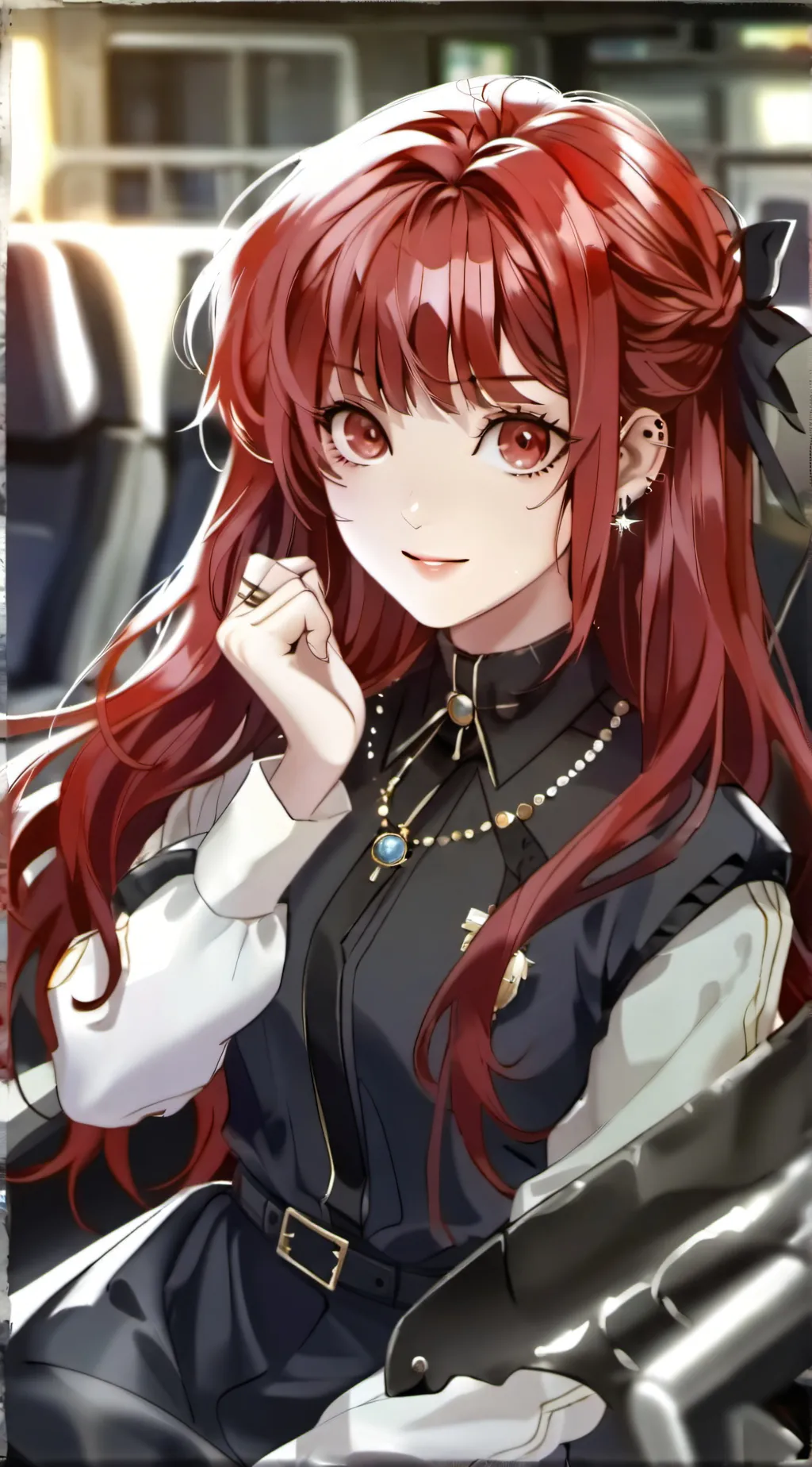 ai character: ❤️luna🖤 background