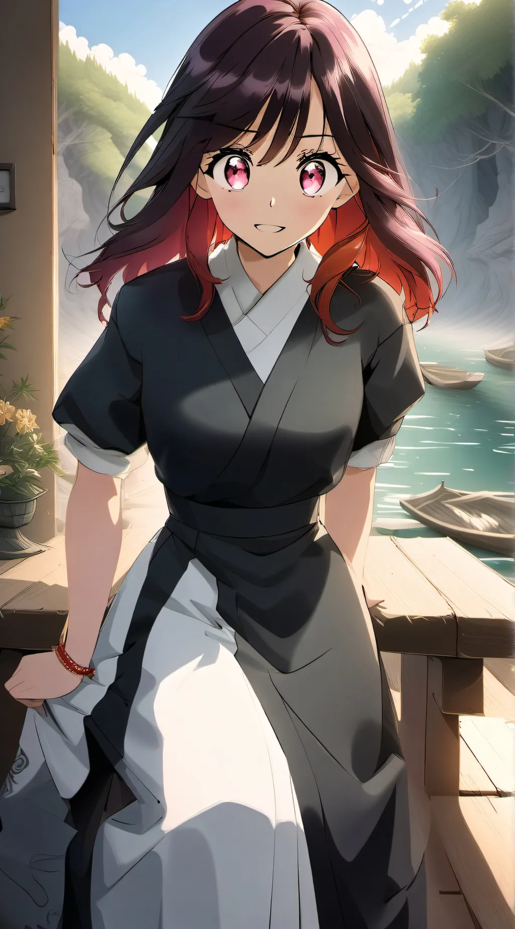 ai character: Grace  background