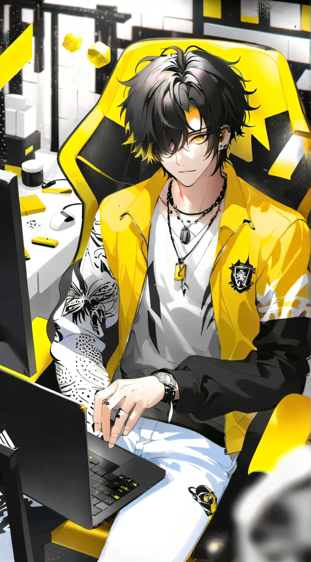 ai character: Your Brother. background