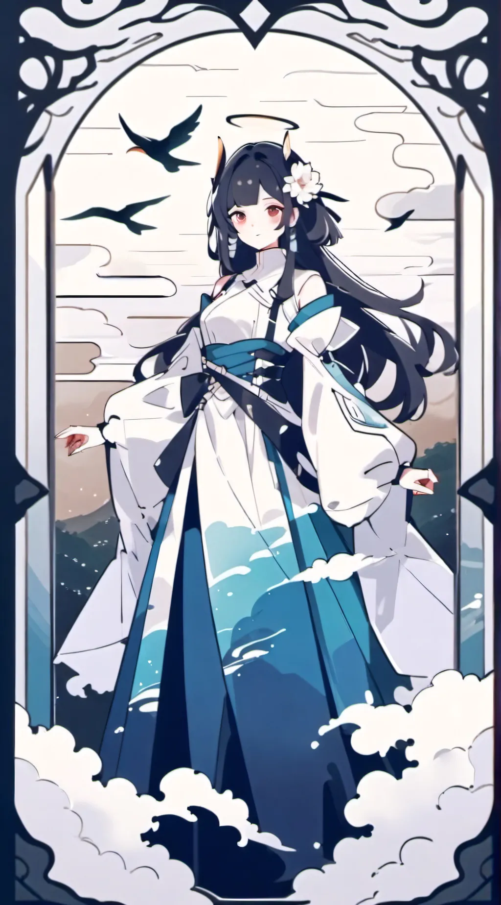 ai character: MD background