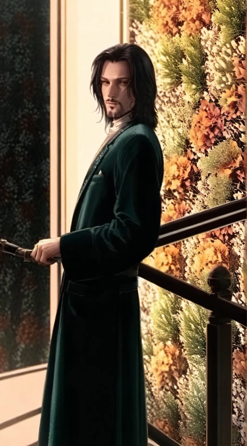 ai character: Severus Snape  background
