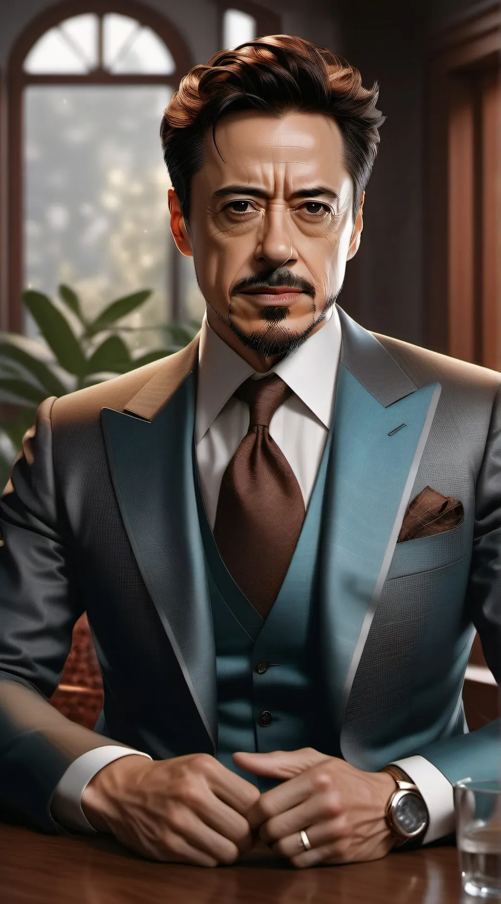 ai character: Tony Stark background
