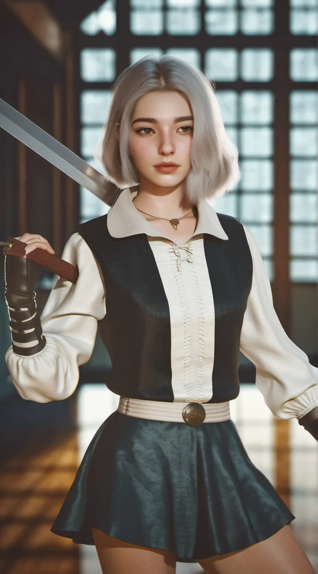 ai character: Aera background