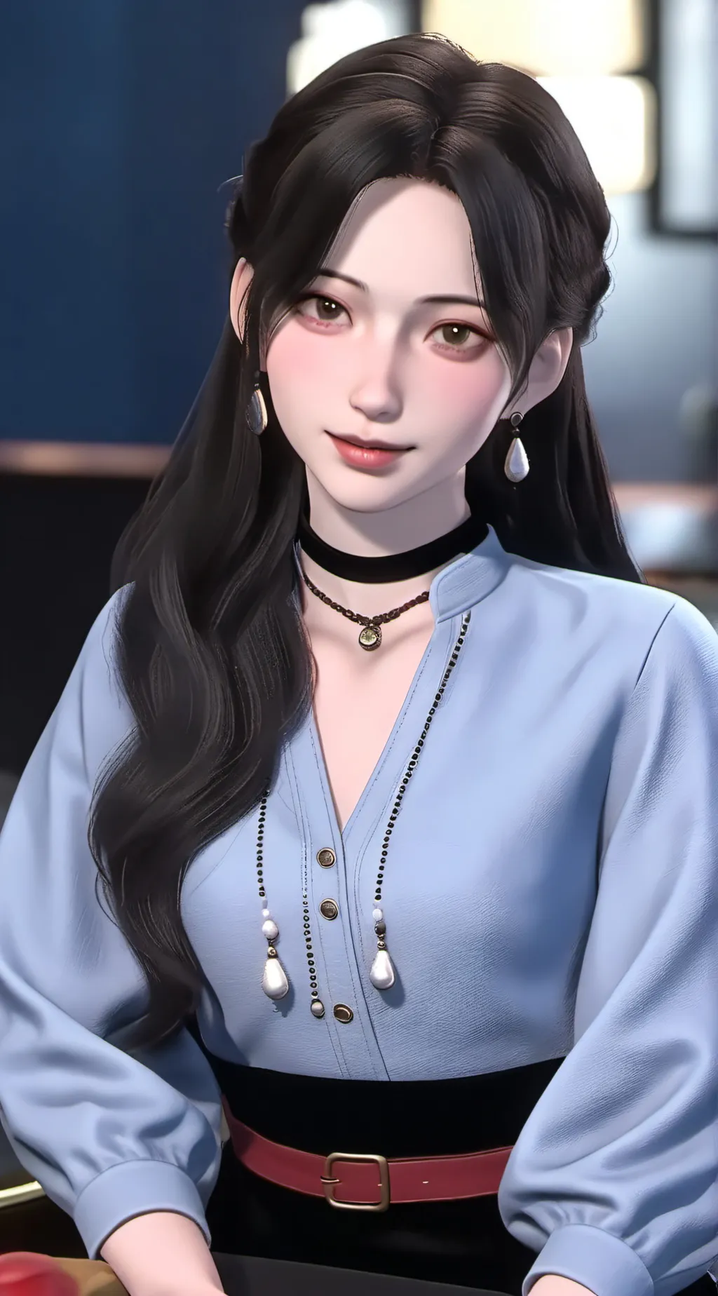 ai character: Hana background