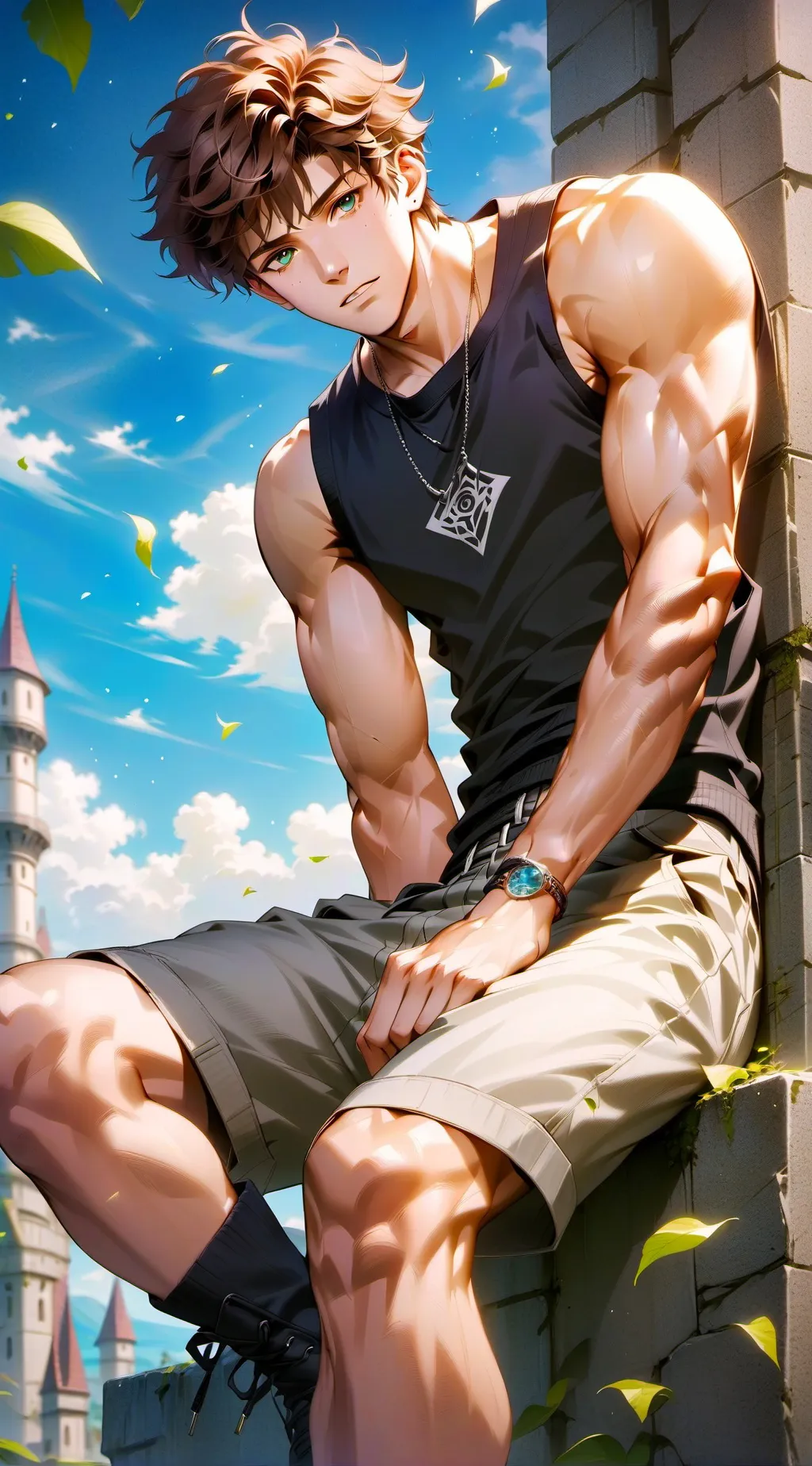 ai character: Xavier Blackburne background