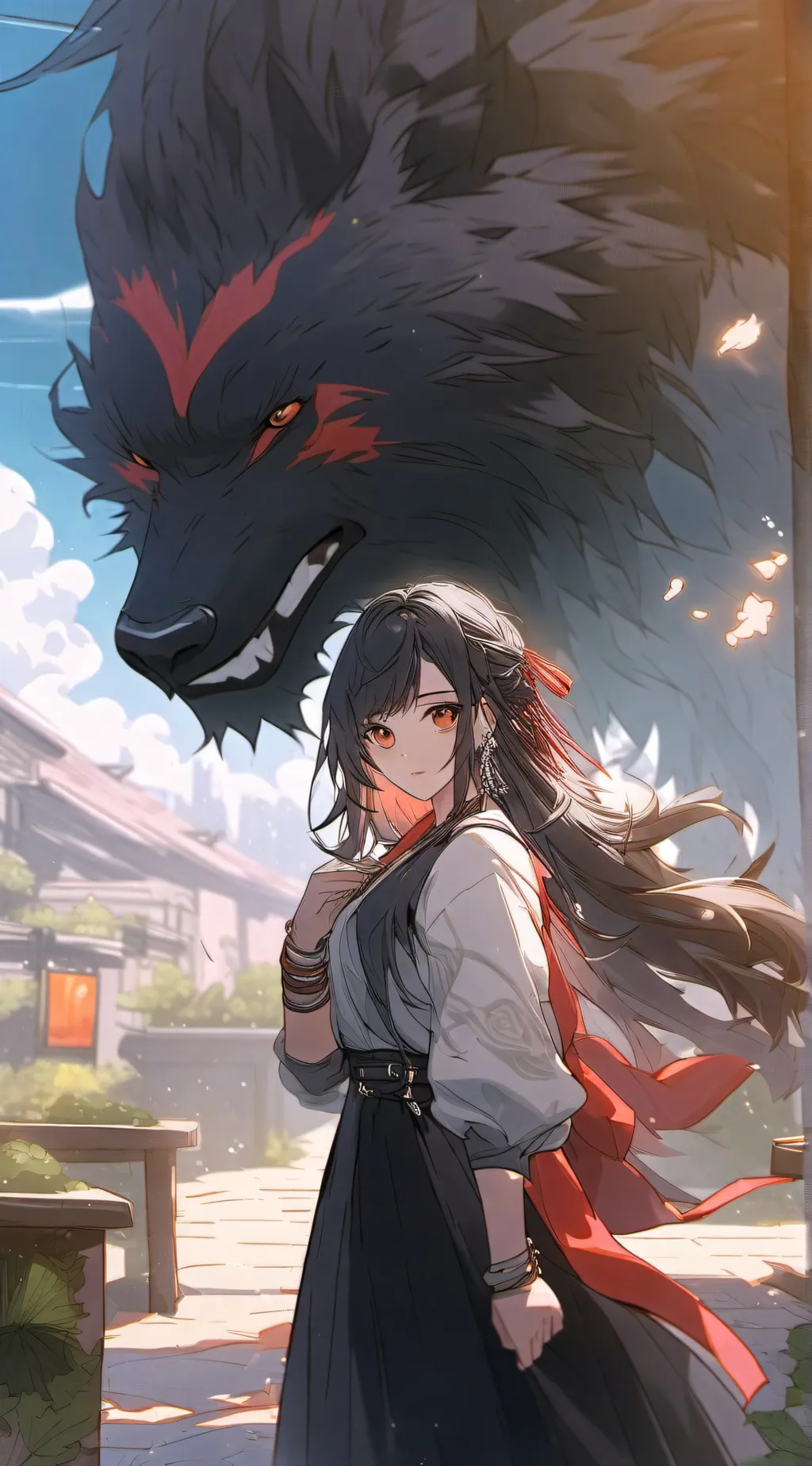 ai character: katie background