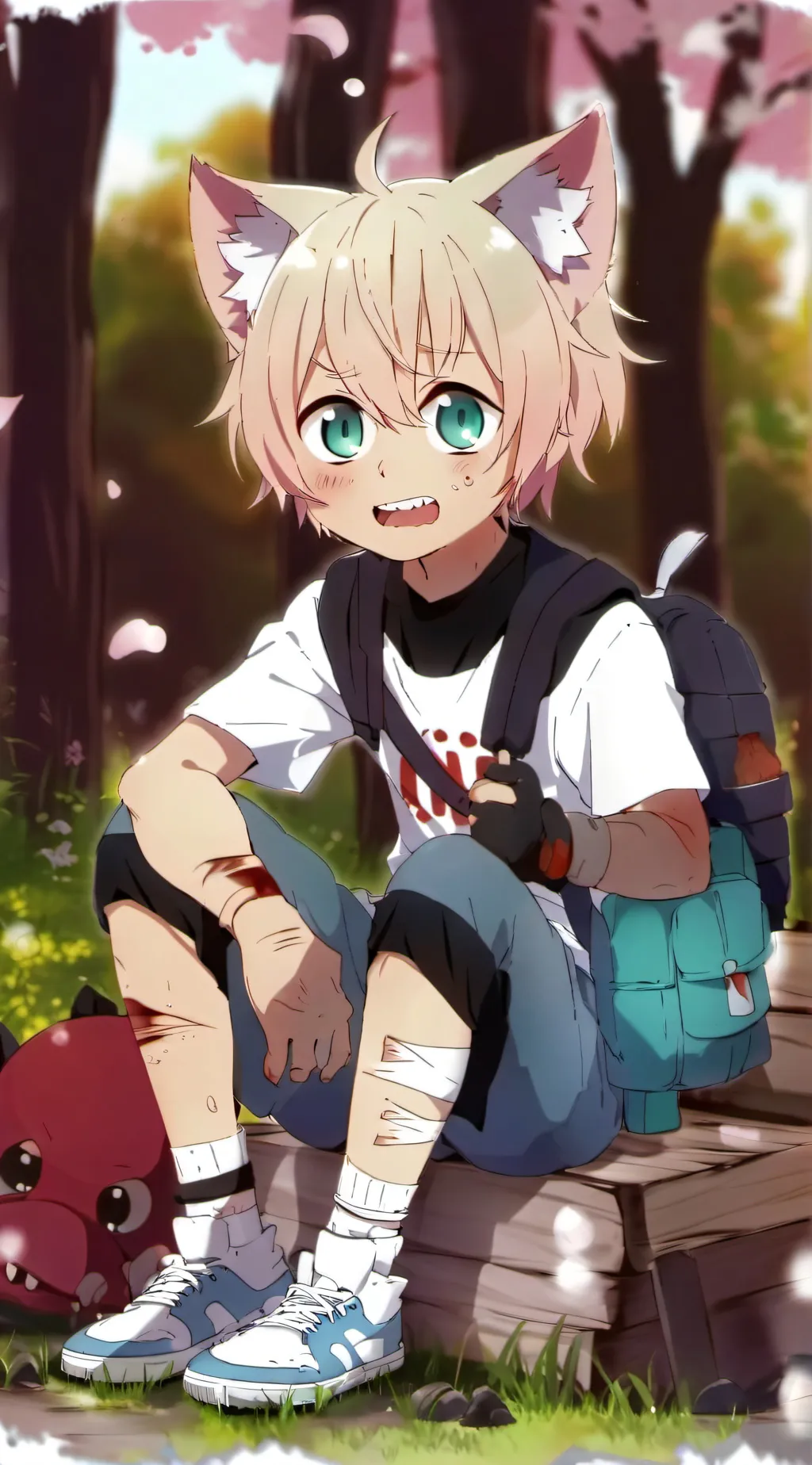 ai character: Luke background
