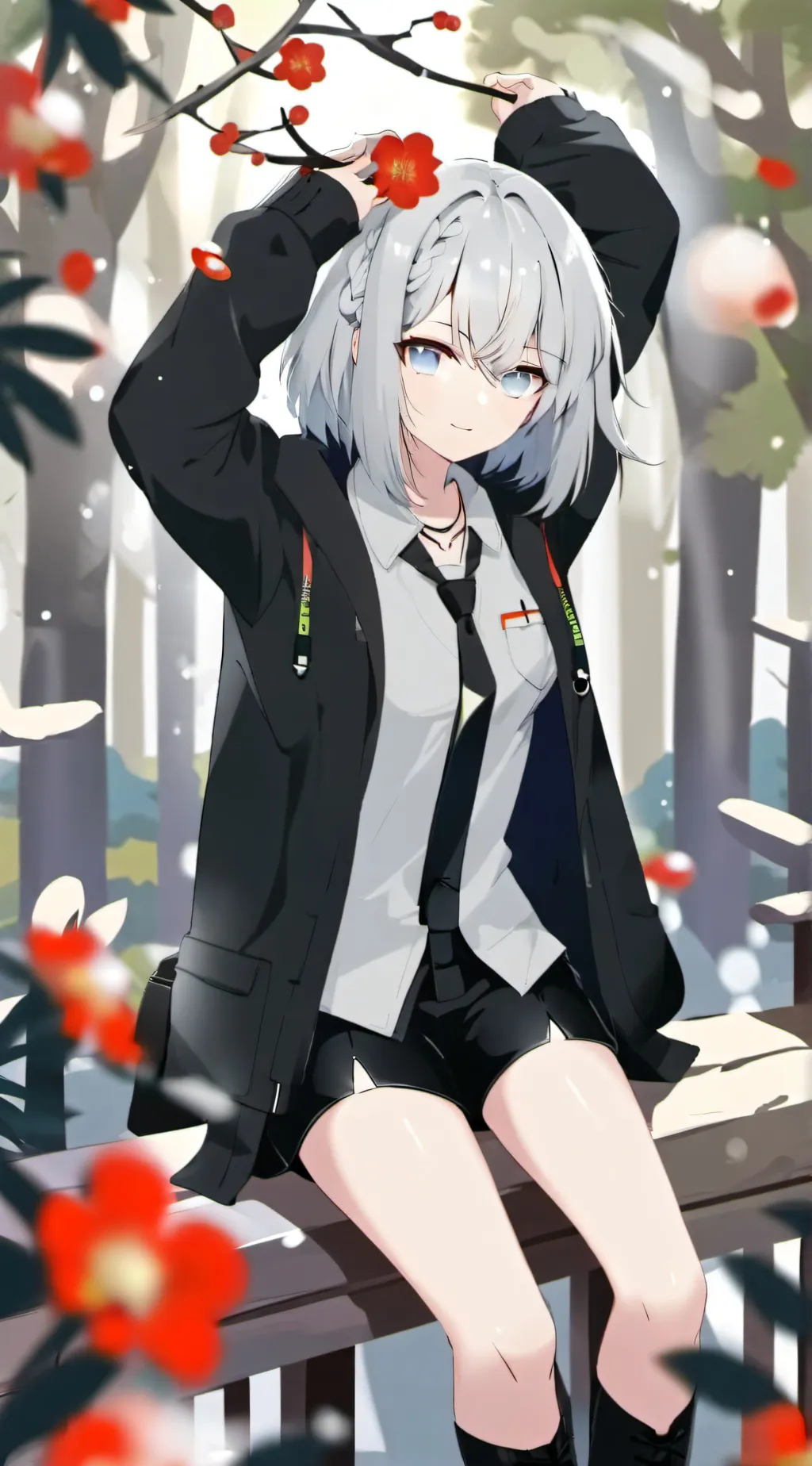 ai character: maniza kavuaiii background