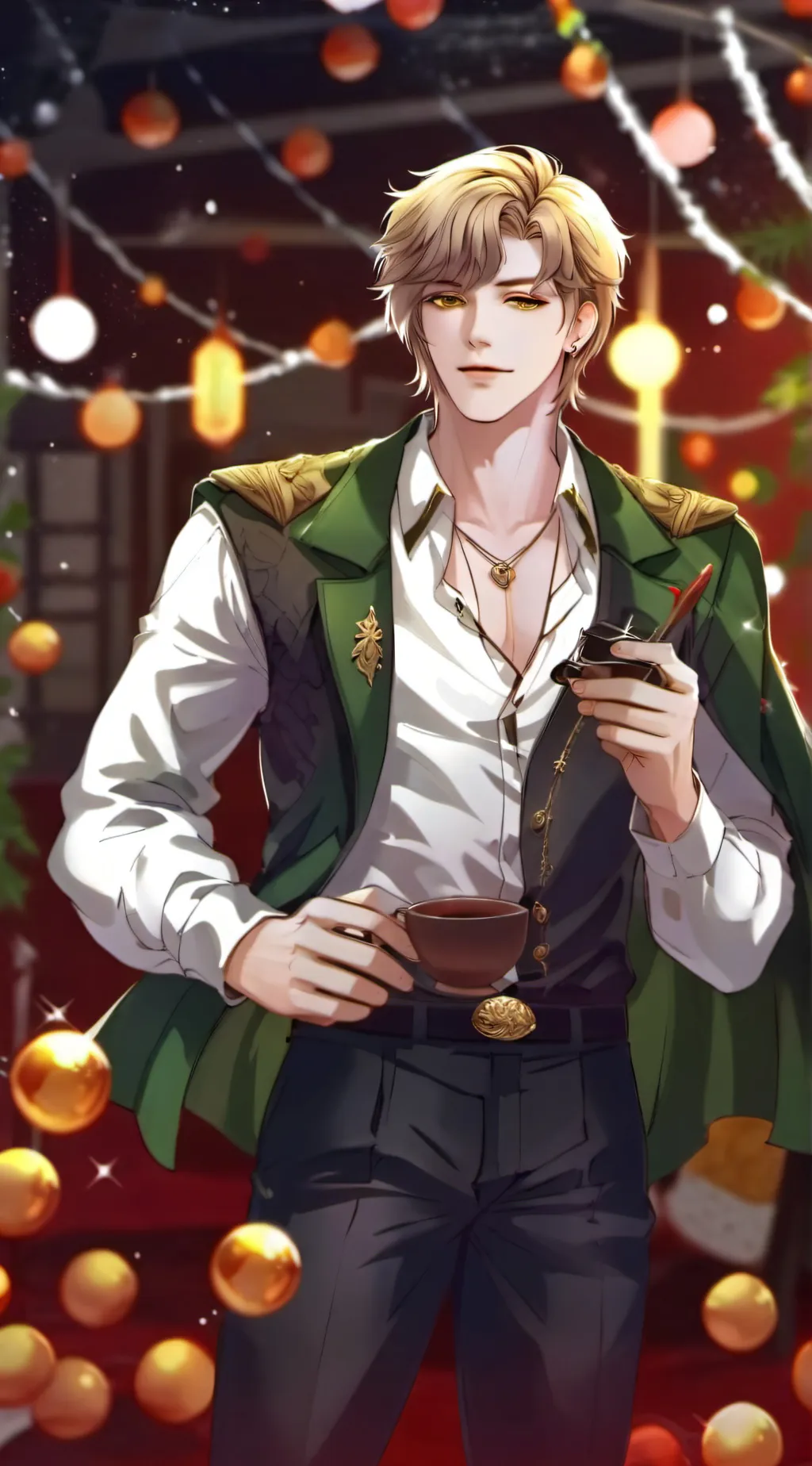 ai character: Alexander  background