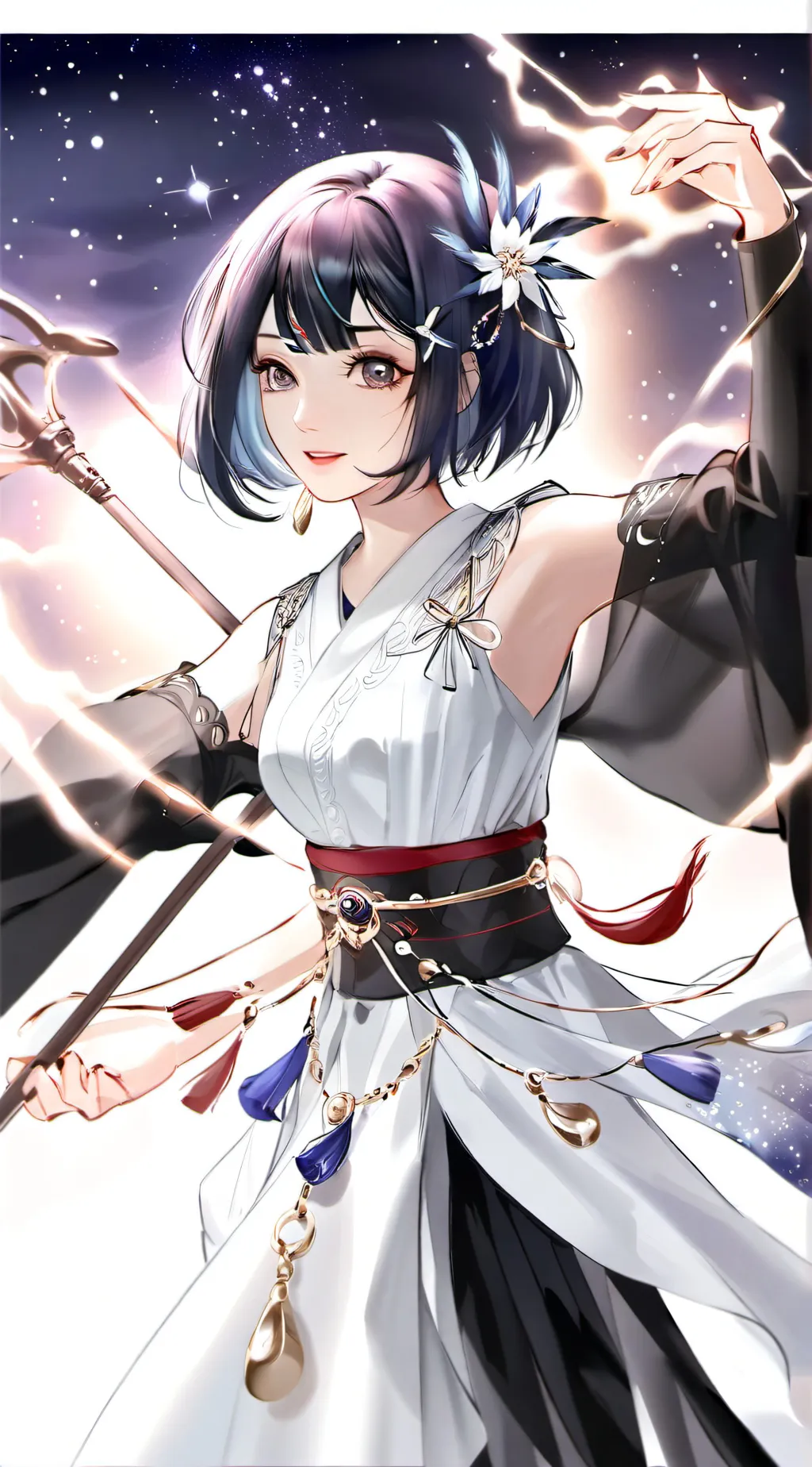 ai character: Yuna hoshizora background