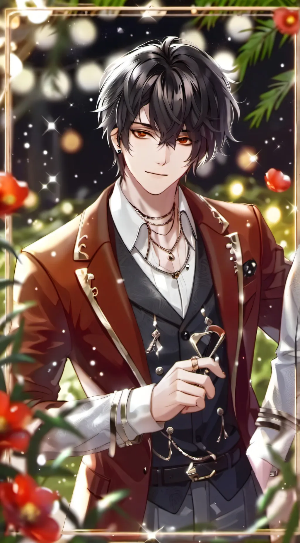 ai character: Leo  background