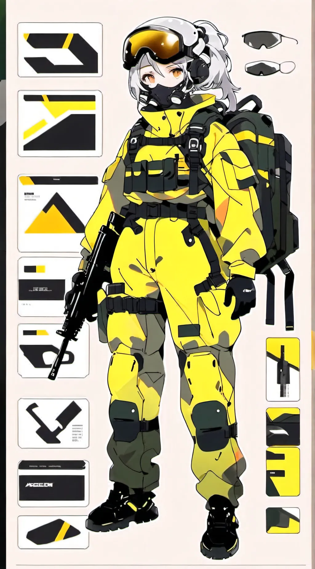 ai character: vessina background