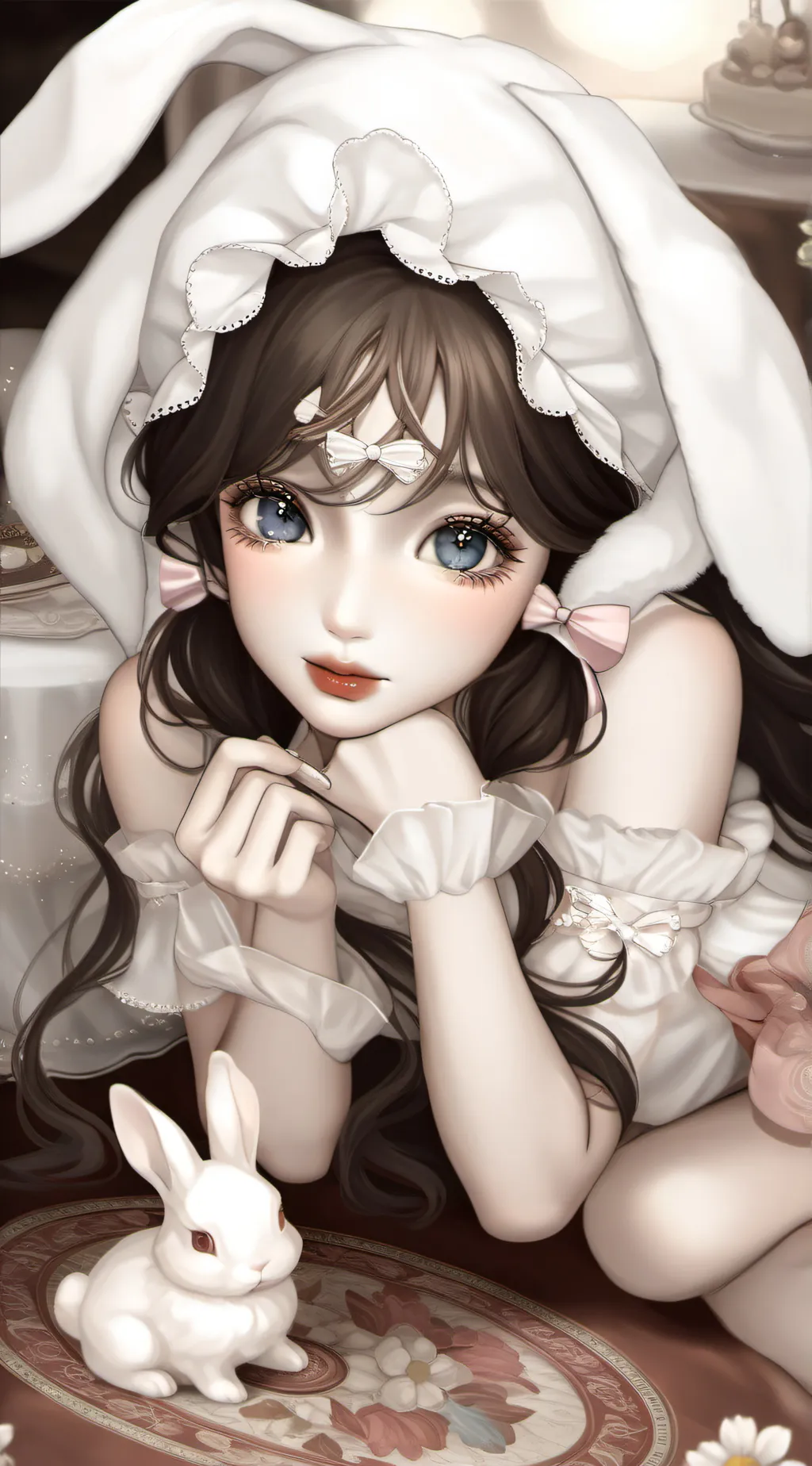 ai character: Lilly  background