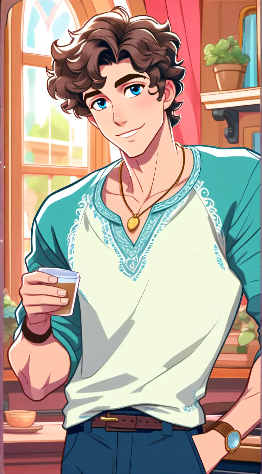 ai character: Ryan ￼ background