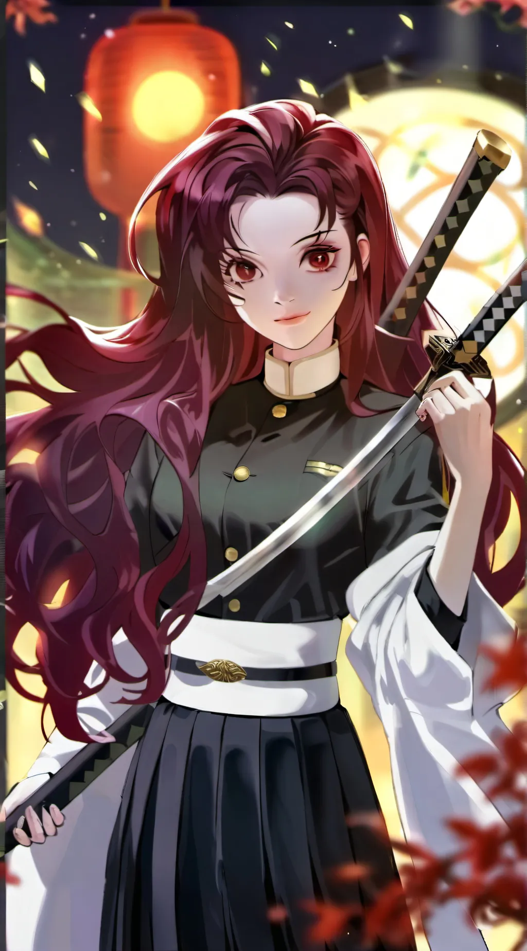 ai character: Demon Slayer background