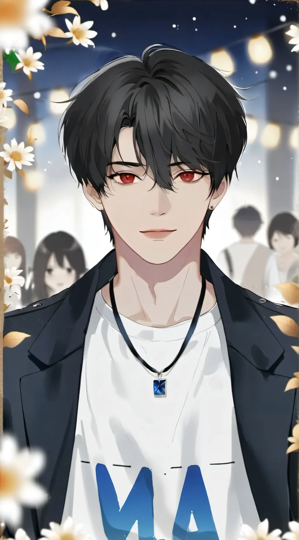ai character: Bts (sleepover) background