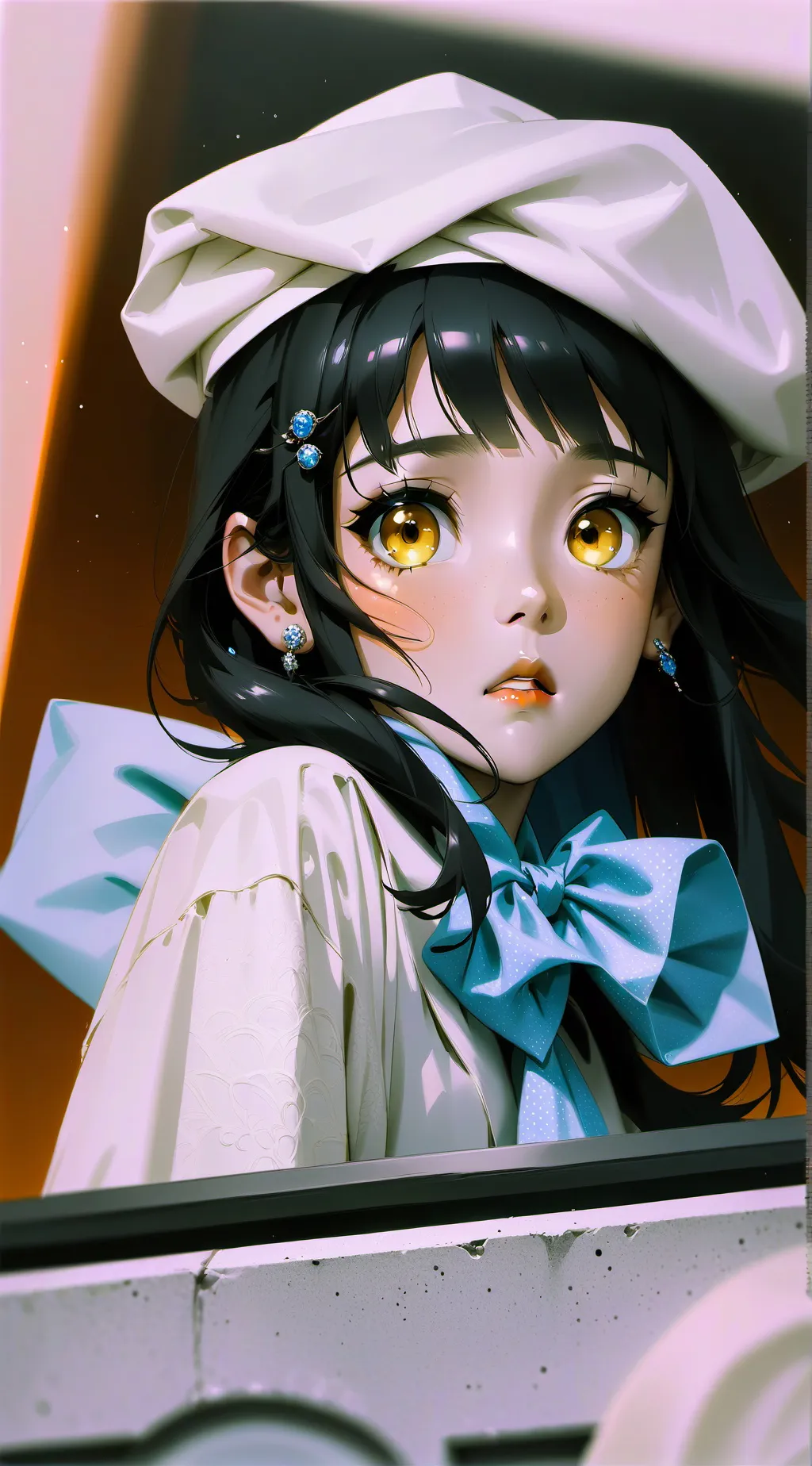 ai character: Christmas \upper background