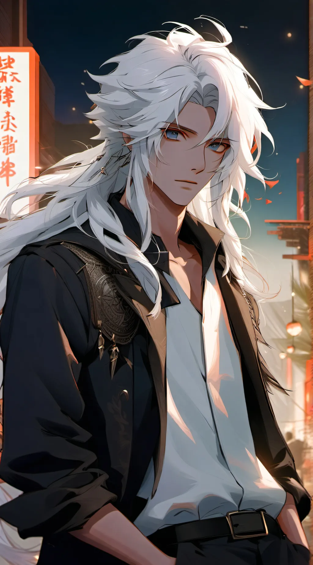 ai character: Zach background