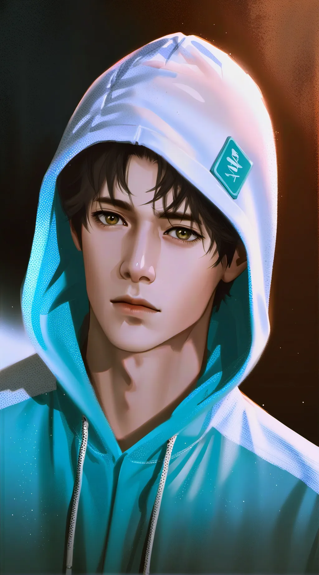 ai character: Loner boy Ian  background