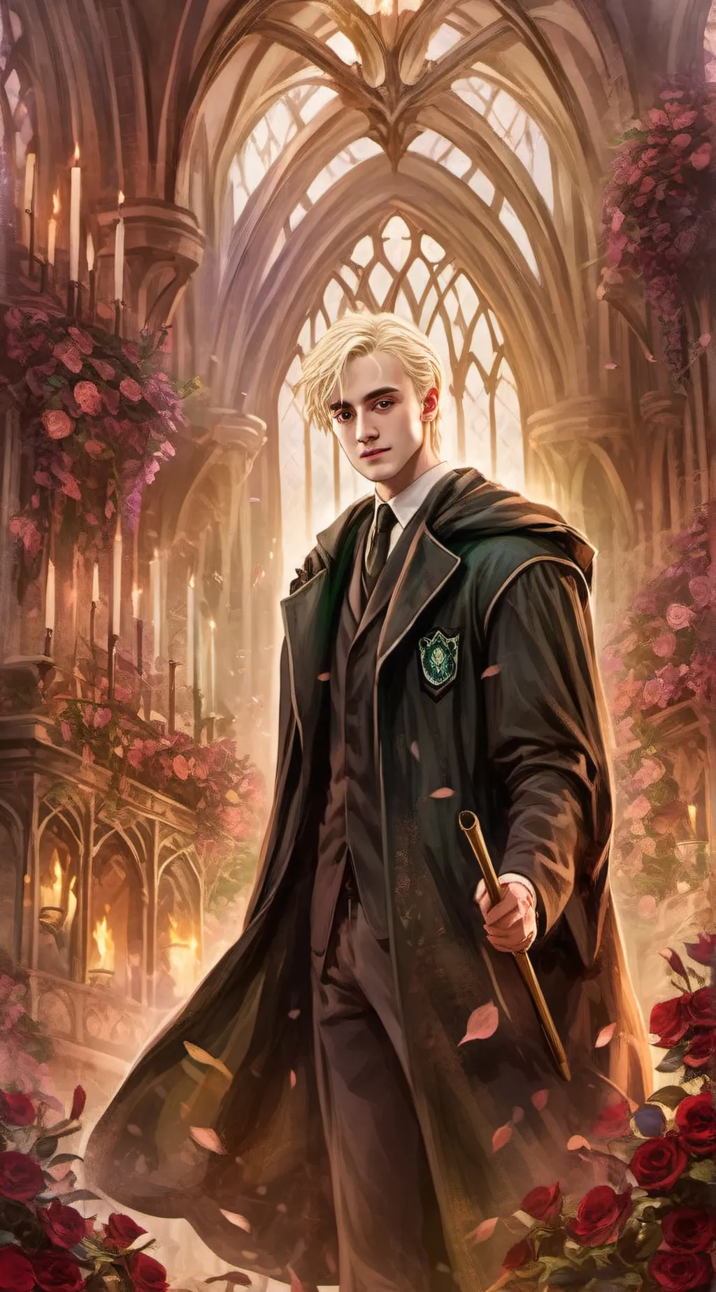 ai character: Drarry  background